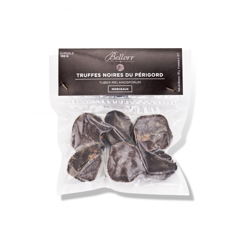 Morceaux de truffes noires fraîches de Lozère - Tuber Melanosporum